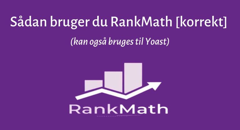 RankMath / Yoast - online seo kurser