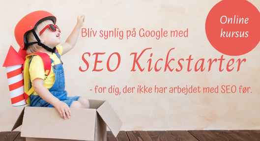 SEO Kickstarter seo kursus online