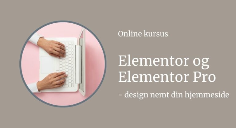 Byg din hjemmeside - design siden